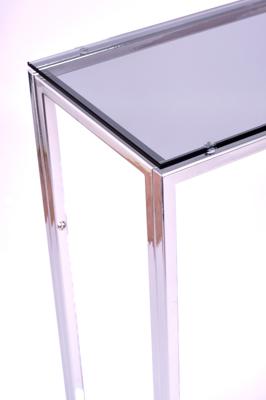 Консоль AllConsoles Консольный стол 1084-CS grey серебряный арт. 1084-CS grey