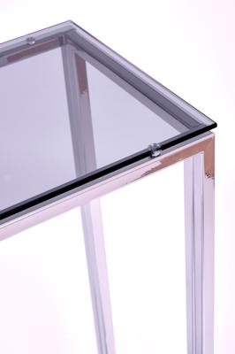 Консоль AllConsoles Консольный стол 1084-CS grey серебряный арт. 1084-CS grey