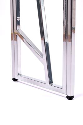Консоль AllConsoles Консольный стол 1092-CS clear серебряный арт. 1092-CS clear