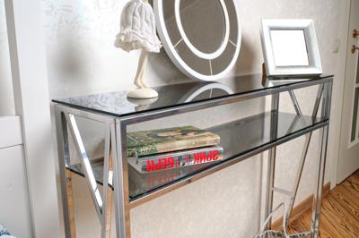 Консоль AllConsoles Консольный стол 1092-CS grey серебряный арт. 1092-CS grey
