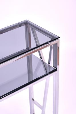 Консоль AllConsoles Консольный стол 1094-CS grey серебряный арт. 1094-CS grey