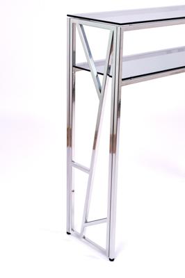 Консоль AllConsoles Консольный стол 1094-CS grey серебряный арт. 1094-CS grey