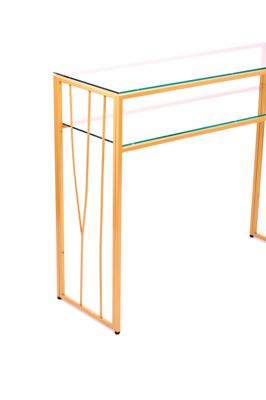 Консоль AllConsoles Консольный стол 1121-CG clear золотой арт. 1121-CG clear
