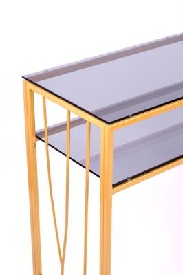 Консоль AllConsoles Консольный стол 1121-CG grey золотой арт. 1121-CG grey