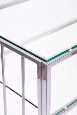 Консоль AllConsoles Консольный стол 1121-CS clear серебряный арт. 1121-CS clear