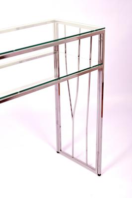 Консоль AllConsoles Консольный стол 1121-CS clear серебряный арт. 1121-CS clear