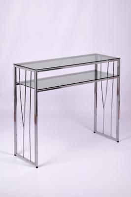 Консоль AllConsoles Консольный стол 1121-CS grey серебряный арт. 1121-CS grey