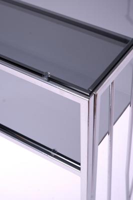 Консоль AllConsoles Консольный стол 1121-CS grey серебряный арт. 1121-CS grey