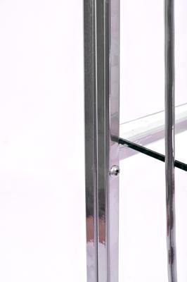 Консоль AllConsoles Консольный стол 1121-CS grey серебряный арт. 1121-CS grey