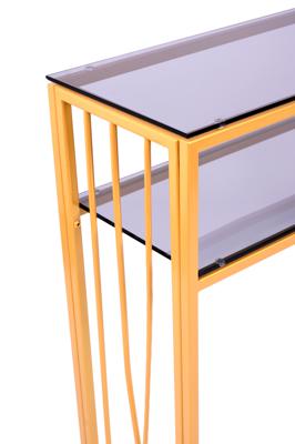 Консоль AllConsoles Консольный стол 1122-CG grey золотой арт. 1122-CG grey