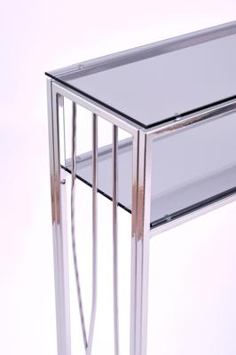 Консоль AllConsoles Консольный стол 1122-CS grey серебряный арт. 1122-CS grey