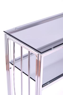 Консоль AllConsoles Консольный стол 1122-CS grey серебряный арт. 1122-CS grey