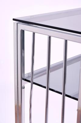 Консоль AllConsoles Консольный стол 1122-CS grey серебряный арт. 1122-CS grey