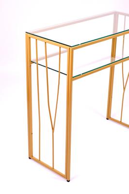 Консоль AllConsoles Консольный стол 1123-CG clear золотой арт. 1123-CG clear