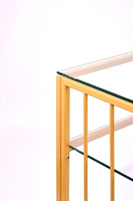 Консоль AllConsoles Консольный стол 1123-CG clear золотой арт. 1123-CG clear