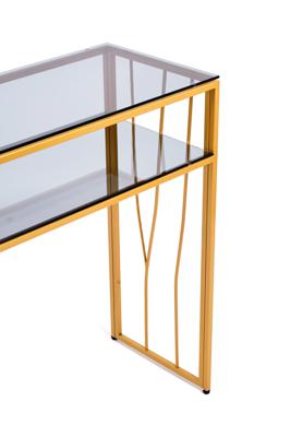 Консоль AllConsoles Консольный стол 1123-CG grey золотой арт. 1123-CG grey