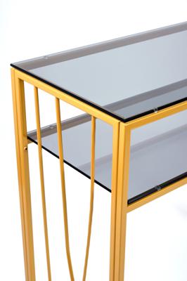 Консоль AllConsoles Консольный стол 1123-CG grey золотой арт. 1123-CG grey