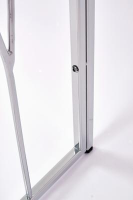 Консоль AllConsoles Консольный стол 1123-CS clear серебряный арт. 1123-CS clear
