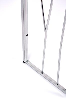 Консоль AllConsoles Консольный стол 1123-CS clear серебряный арт. 1123-CS clear