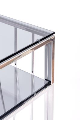 Консоль AllConsoles Консольный стол 1123-CS grey серебряный арт. 1123-CS grey
