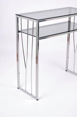 Консоль AllConsoles Консольный стол 1123-CS grey серебряный арт. 1123-CS grey