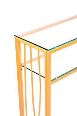 Консоль AllConsoles Консольный стол 1124-CG clear золотой арт. 1124-CG clear