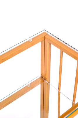 Консоль AllConsoles Консольный стол 1124-CG clear золотой арт. 1124-CG clear