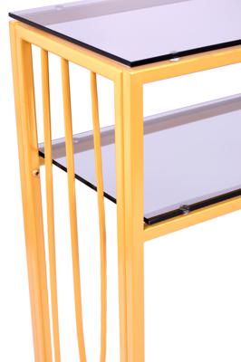 Консоль AllConsoles Консольный стол 1124-CG grey золотой арт. 1124-CG grey