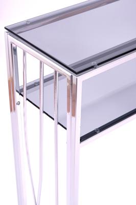 Консоль AllConsoles Консольный стол 1124-CS grey серебряный арт. 1124-CS grey