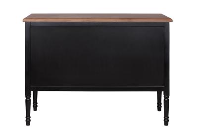 Комод MAK interior Дизайнерские комоды Черный комод из дуба Kaliko oak арт. MGXG-07BN