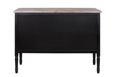 Комод MAK interior Дизайнерские комоды Черный комод из дуба Kaliko old oak арт. MGXG-07BO