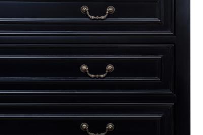 Комод MAK interior Дизайнерские комоды Черный комод из дуба Kaliko old oak арт. MGXG-07BO