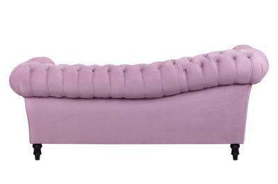 Диван MAK interior Двухместные диваны Розовый велюровый диван Lina Pink арт. 7LV-54-3PI