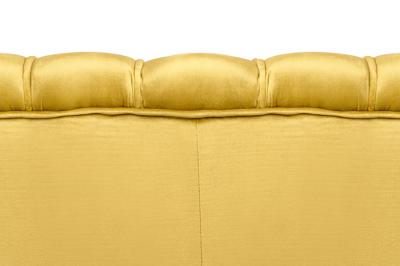 Диван MAK interior Двухместные диваны Дизайнерский  диван ракушка Pearl double yellow желтый арт. 7LV29042-YL