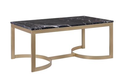Стол журнальный MAK interior Журнальные и кофейные столики Стол журнальный Aron marble-BZ арт. 7LV-047BR
