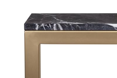 Стол журнальный MAK interior Журнальные и кофейные столики Стол журнальный Aron marble-BZ арт. 7LV-047BR