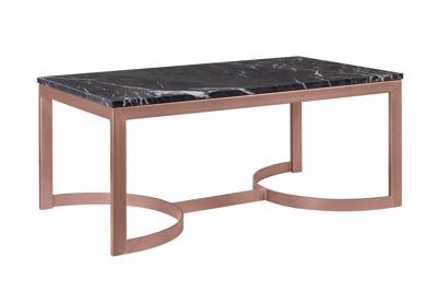 Стол журнальный MAK interior Журнальные и кофейные столики Стол журнальный Aron marble-CU арт. 7LV-047CU