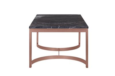 Стол журнальный MAK interior Журнальные и кофейные столики Стол журнальный Aron marble-CU арт. 7LV-047CU