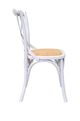 Стул MAK interior Интерьерные стулья Cross back white арт. 5KS26577-6