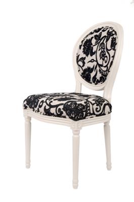 Стул MAK interior Интерьерные стулья Miro black-white арт. CH-211-1