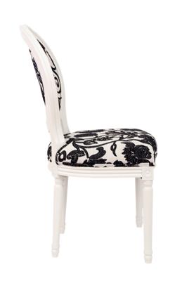 Стул MAK interior Интерьерные стулья Miro black-white арт. CH-211-1