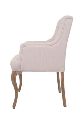 Стул MAK interior Стулья с подлокотниками Deron white арт. CH-270.