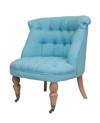 Кресло MAK interior Низкие кресла для дома Aviana blue арт. YF-1901-T