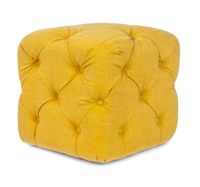 Пуф MAK interior Дизайнерские пуфы Amrit yellow арт. YF-1890-M