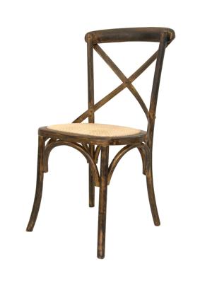 Стул MAK interior Обеденные стулья Cross back bronze арт. 5KS26577-3