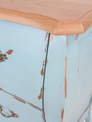 Комод MAK interior Дизайнерские комоды Голубой комод Sandy английский прованс арт. MGBG-34