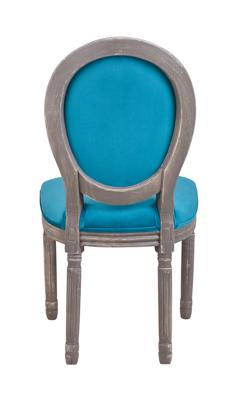Стул MAK interior Интерьерные стулья Volker blue velvet арт. 5KS24501-GBL
