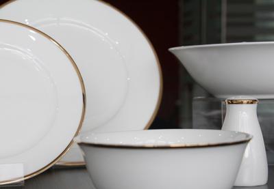 Столовый сервиз MAK interior Посуда из костяного фарфора Jardine 26 pcs dinner set арт. JDBC425
