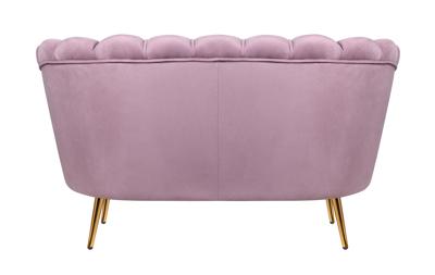 Диван MAK interior Двухместные диваны Дизайнерский диван ракушка Pearl double pink розовый арт. 7LV29042-PI