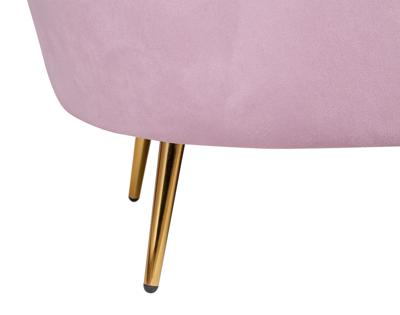 Диван MAK interior Двухместные диваны Дизайнерский диван ракушка Pearl double pink розовый арт. 7LV29042-PI